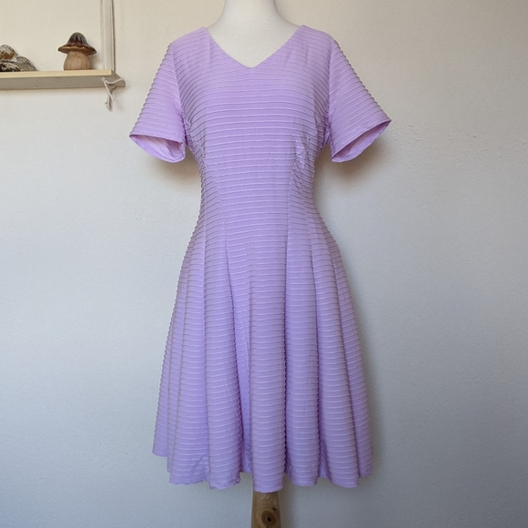 Lane Bryant Dresses & Skirts - NWT Lane Bryant Fit & Flare Dress Size 10/…